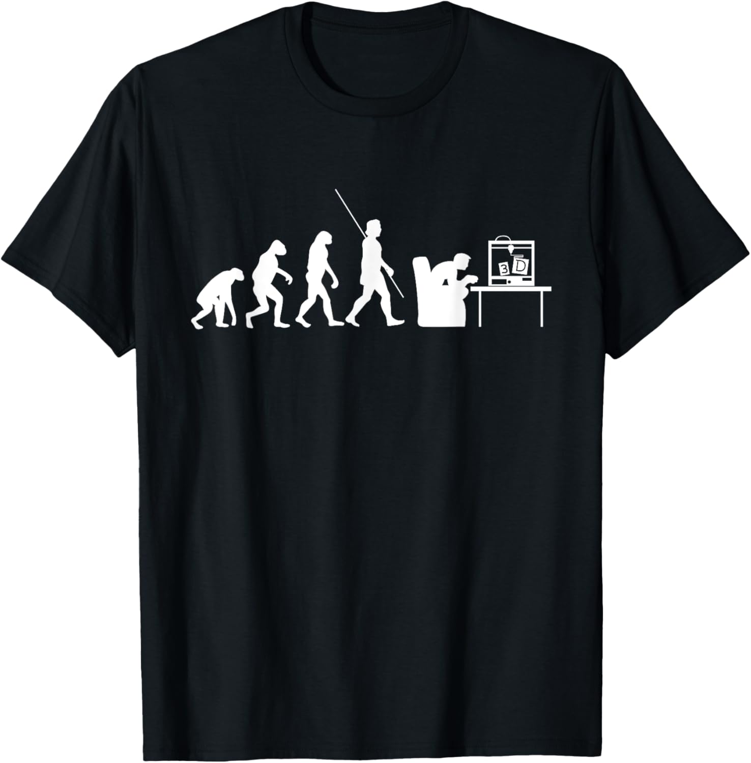 3D Printing Evolution Design With 3D Printer