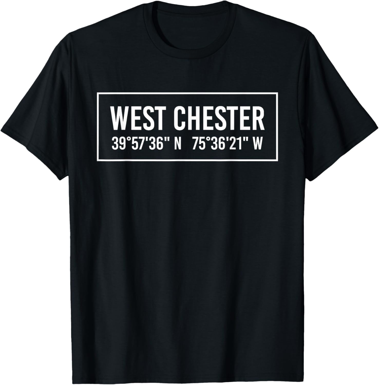 West Chester Pa Pennsylvania Funny City Coordinates Gift