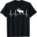 Elk Heartbeat Shirt Best Elk Lover T Shirt Men Women Kids