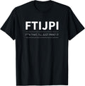 Ftijpi 3D Printing Printer Funny Joke Parody Print Pla Petg