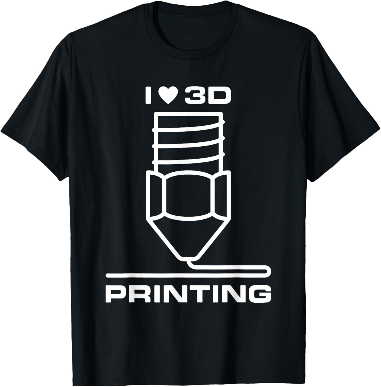 I Love 3D Printing 3D Printers Nerds Additive Manufacturing
