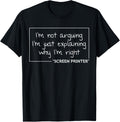 Screen Printer Gift Funny Job Title Profession Birthday