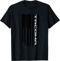 Wandering Wheels Mens Tacoma Prerunner American Flag Shirt