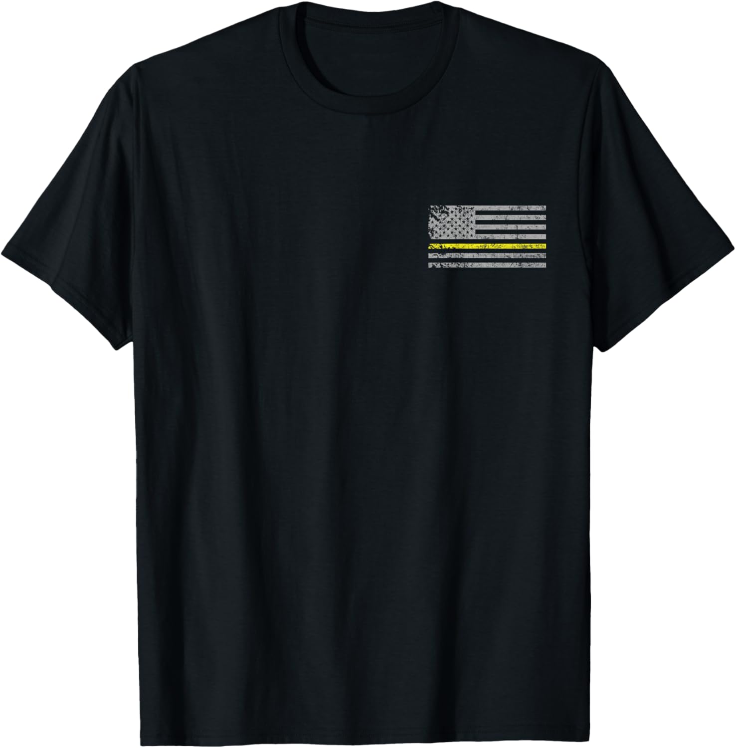 Thin Yellow Line American Flag Emergency Dispatcher