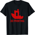 Benchy Shape Red Filament Layers 3D Printing Enthusiast
