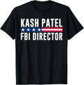 Kash Patel Fbi Director Patriotic American Flag