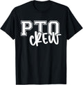 Retro Pto Crew Parent Teacher Organization Back To School