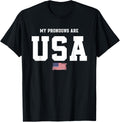 My Pronouns Are Usa 4Th Of July American Flag