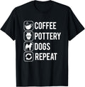Coffee Pottery Dogs Clay Handmade Ceramics Artist