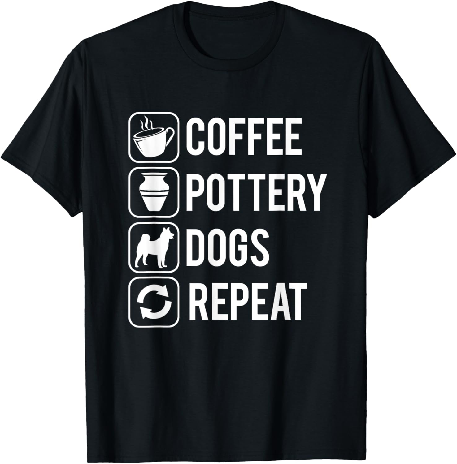 Coffee Pottery Dogs Clay Handmade Ceramics Artist