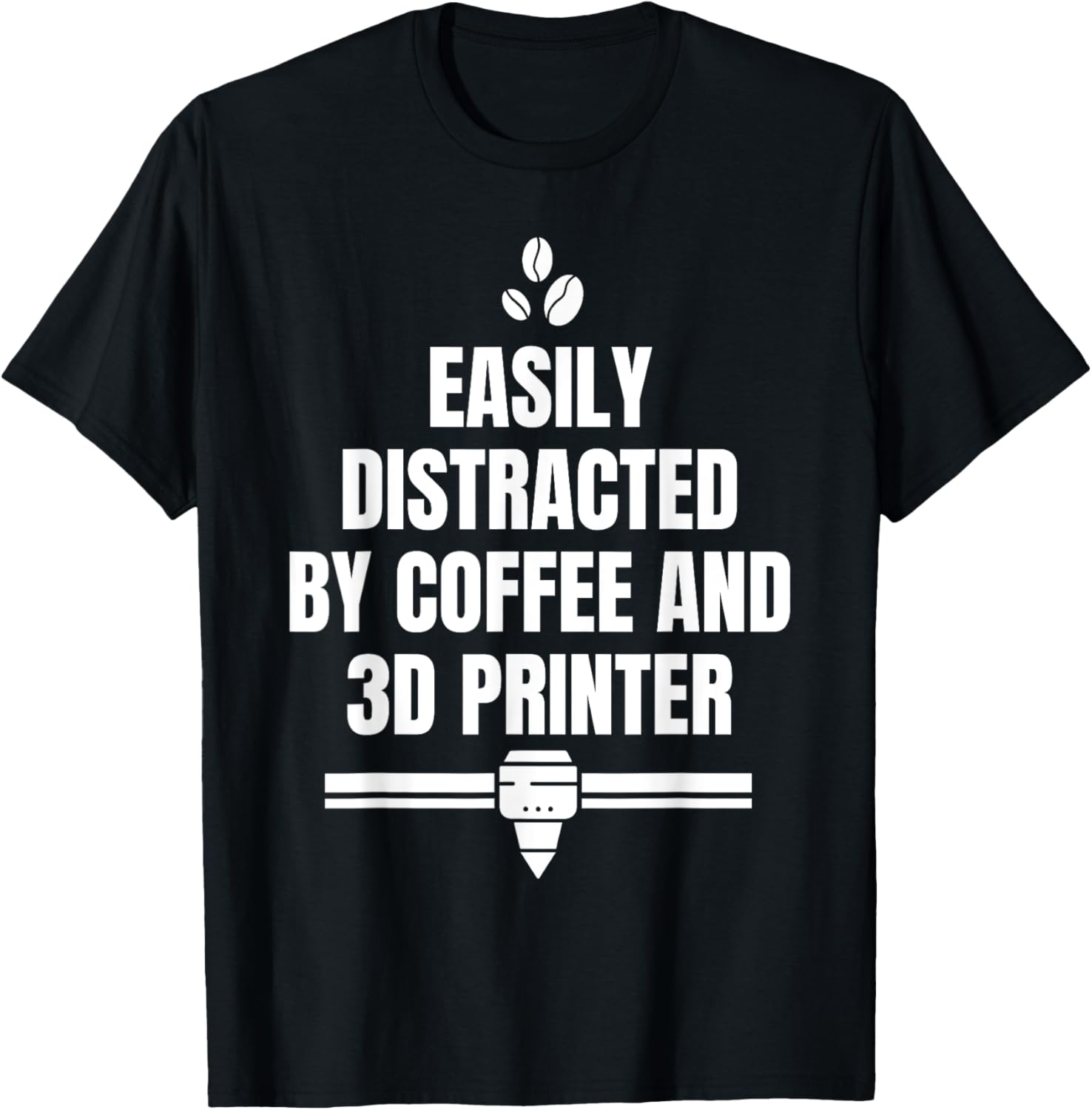 Easily Distracted By Coffee And 3D Printer