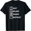 3D Printer Accessories Eat Print Sleep Repeat