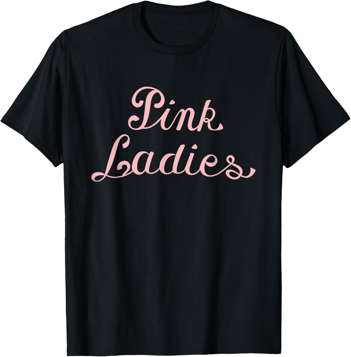 Retro Pink Ladies Font Shirt 107