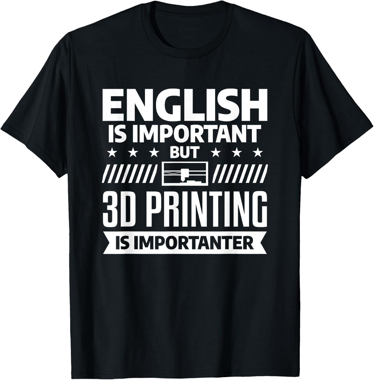 English Is Important But 3D Printing Is Importanter