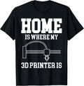 Home Is Where My 3D Printer Is Printing