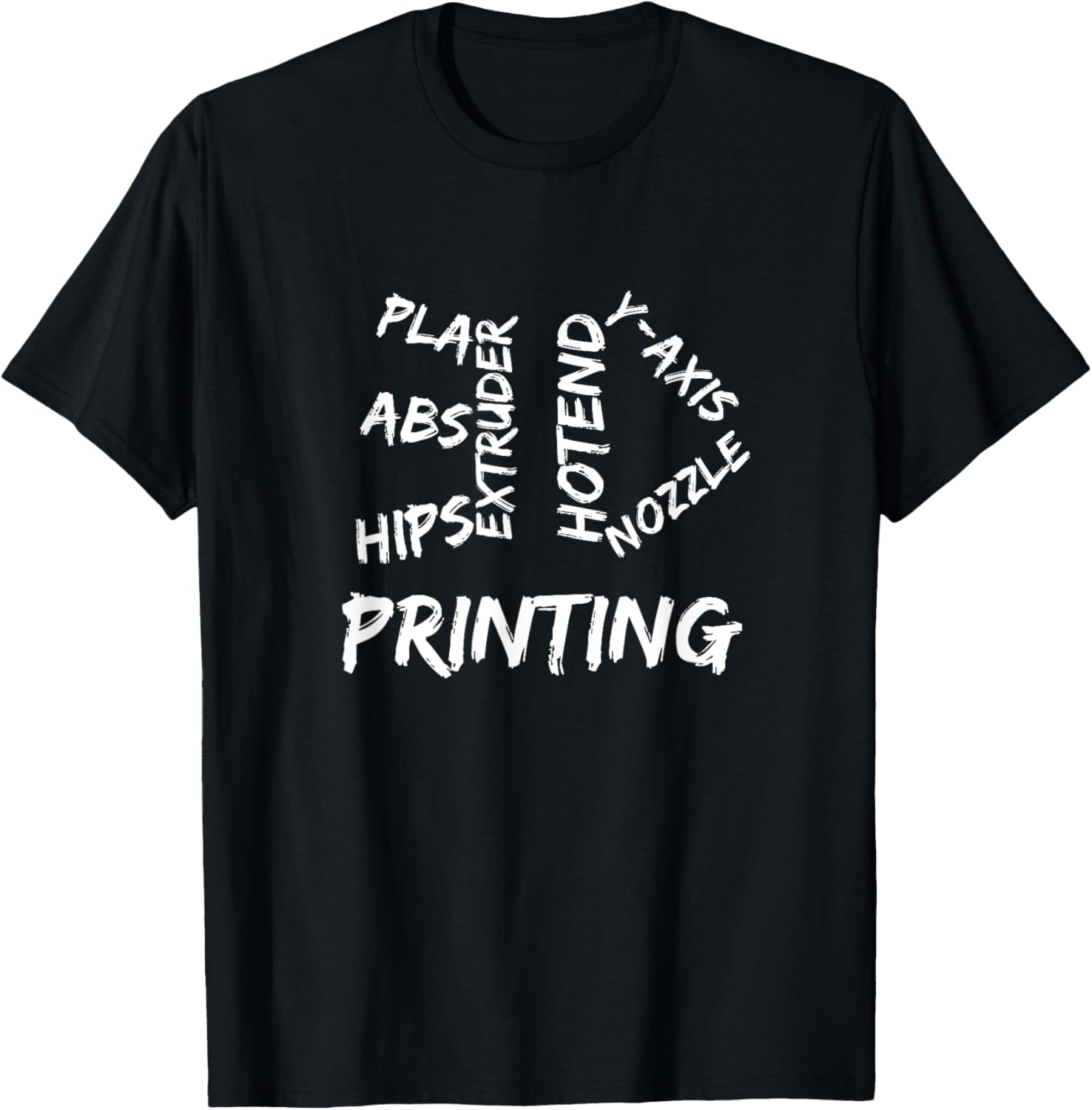 3D Printing T Shirt 3D Printer Logo