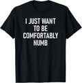 I Just Want To Be Comfortably Numb Funny Jokes Sarcastic