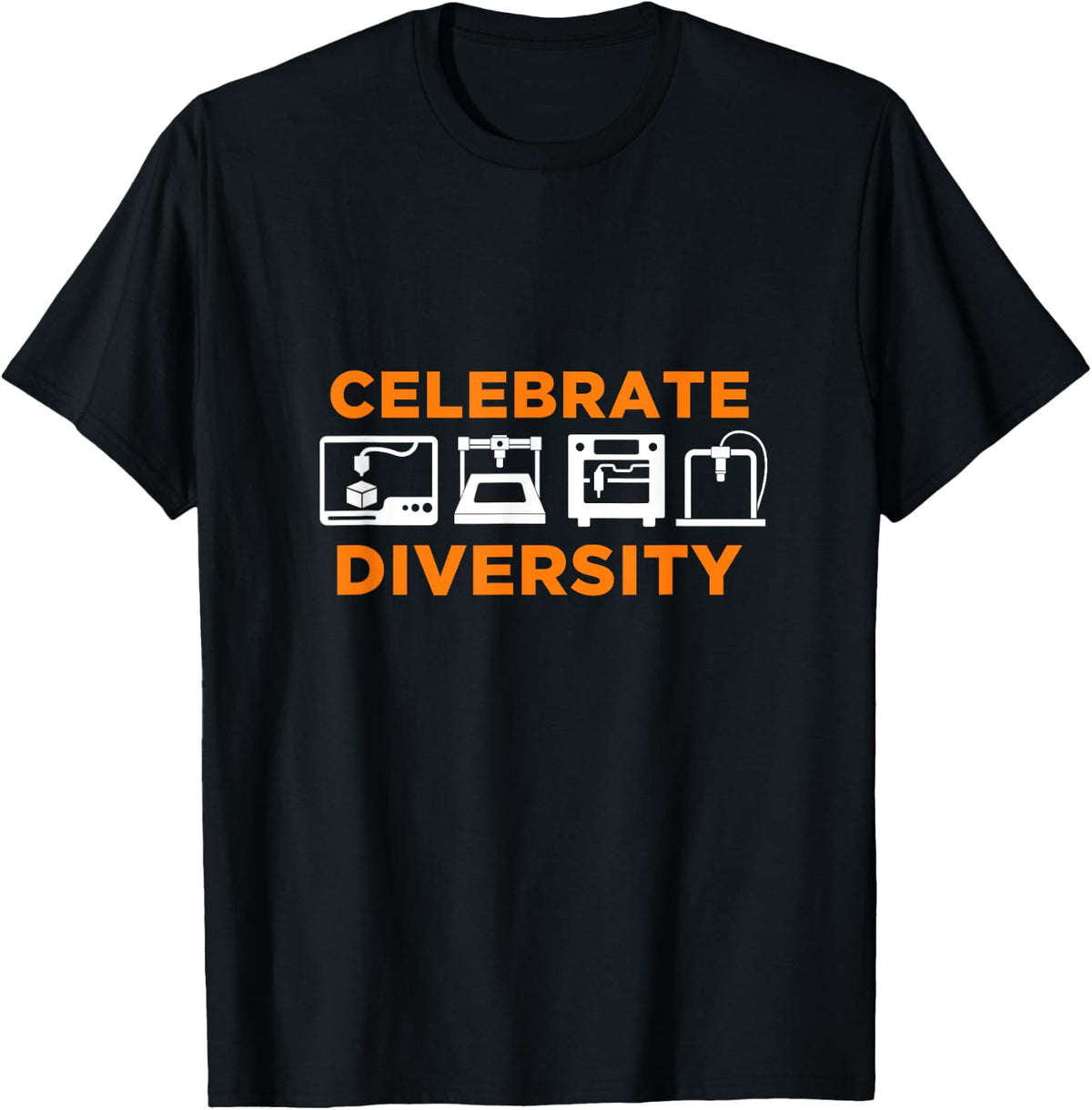 Celebrate Diversity Cool 3D Printing Machine 3D Printer