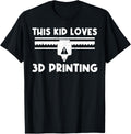 Cool 3D Printing Kids Boys 3D Printer Lovers Print Geeks