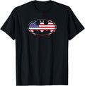 Batman American Flag Oval