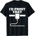 3D Printing Men Women 3D Printer Lovers Print Geeks