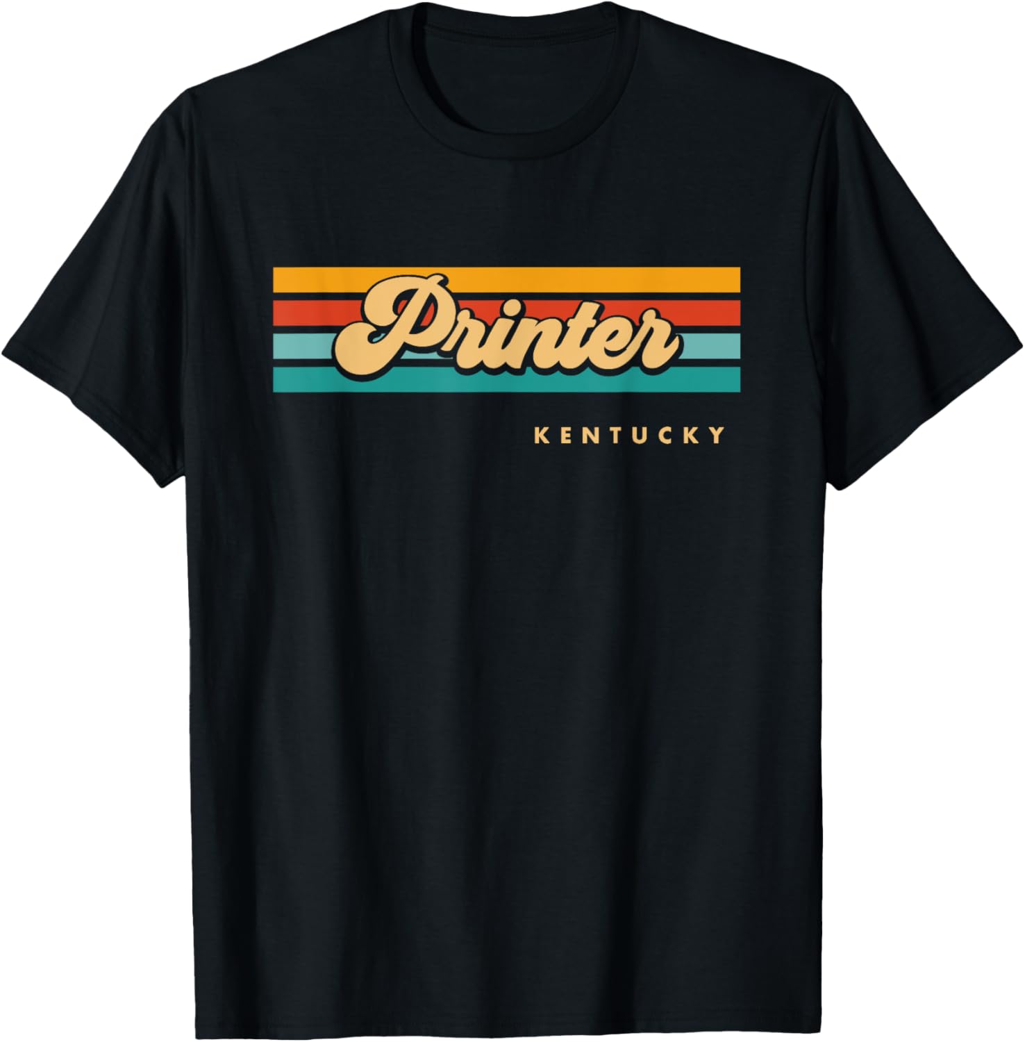 Vintage Sunset Stripes Printer Kentucky