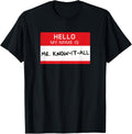 Funny Dad Husband Brother Design Mr Know It All