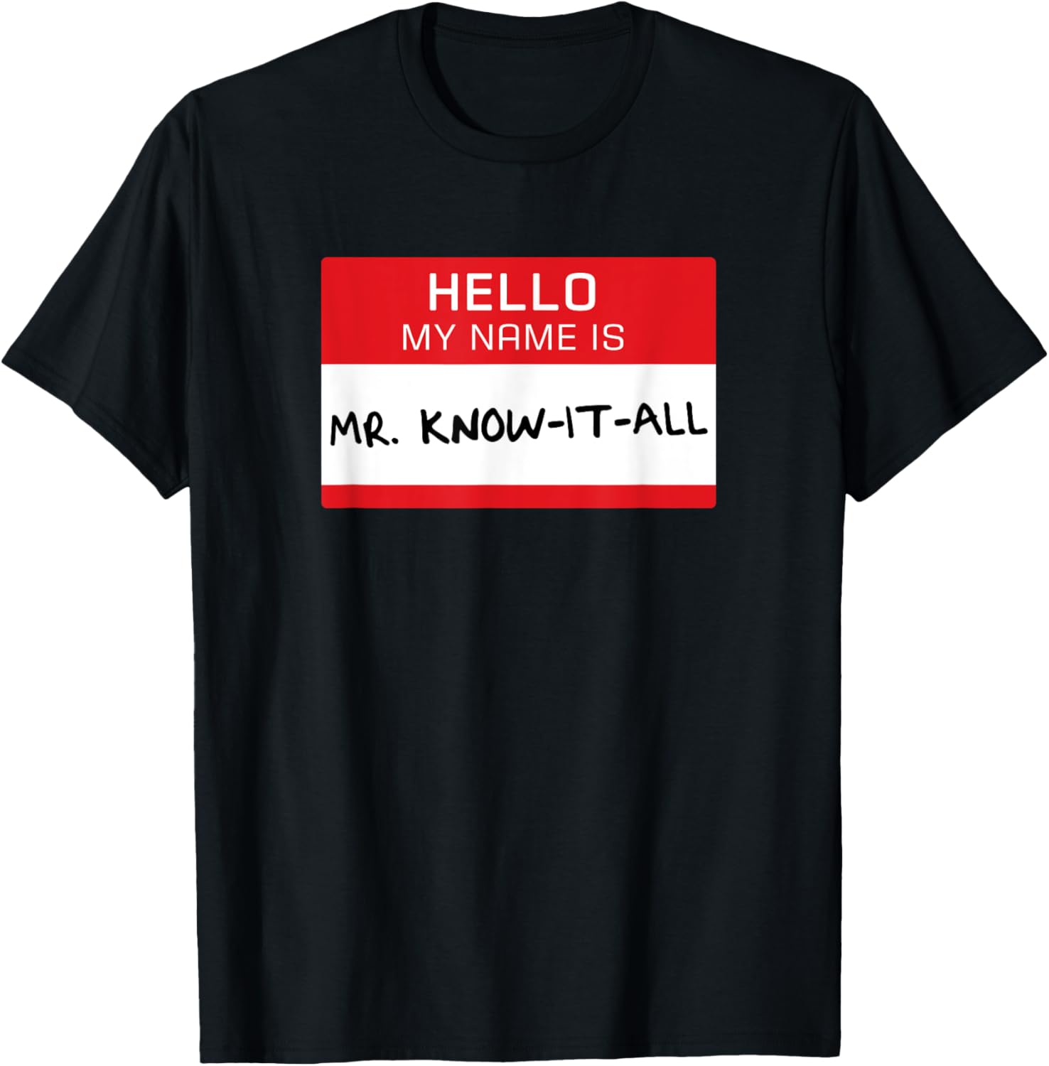 Funny Dad Husband Brother Design Mr Know It All