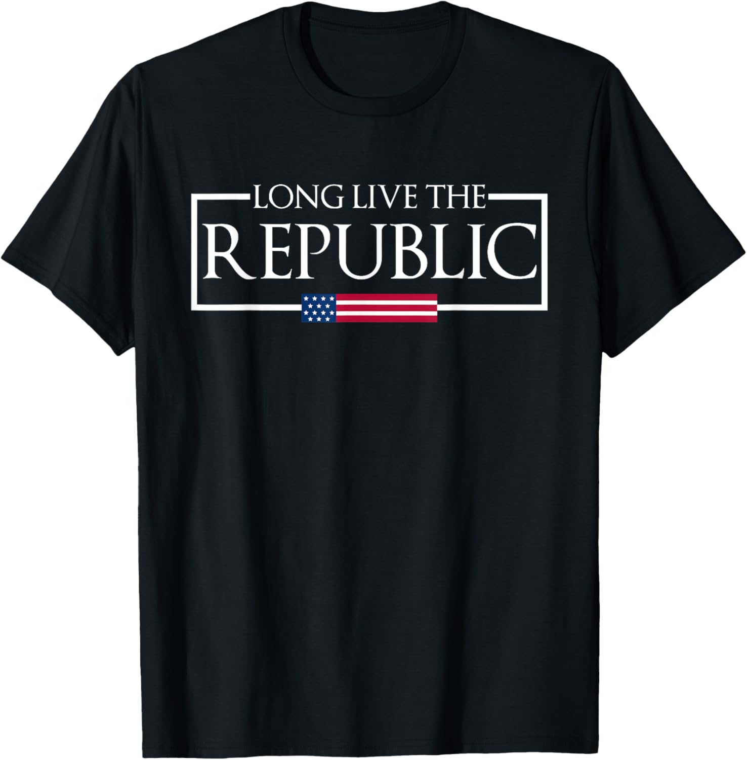 Long Live The Republic Patriotic American Flag