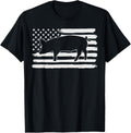 Pigs 4Th Of July Usa Flag Us America