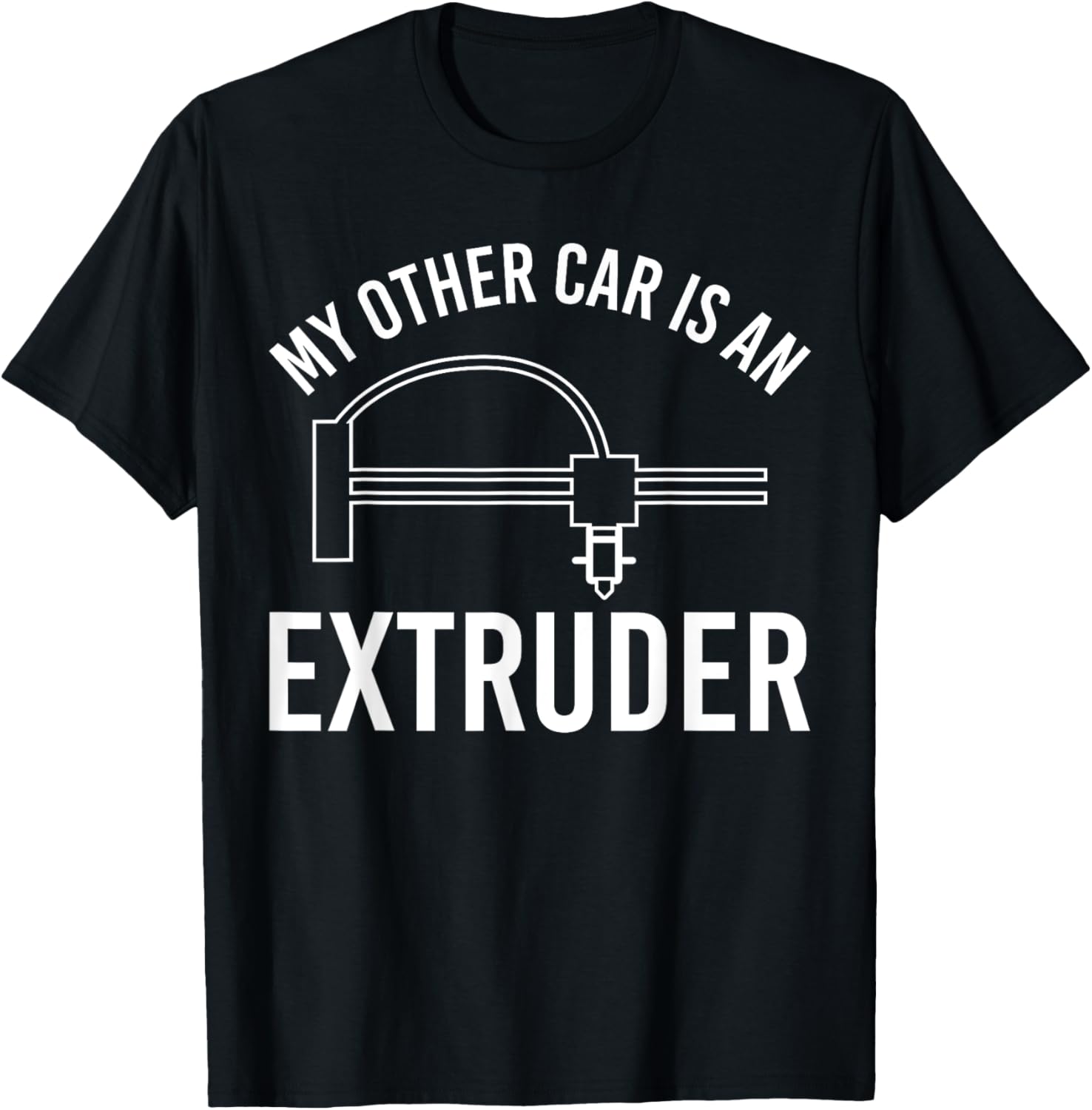 My Other Car Is An Extruder 3D Printer Printing