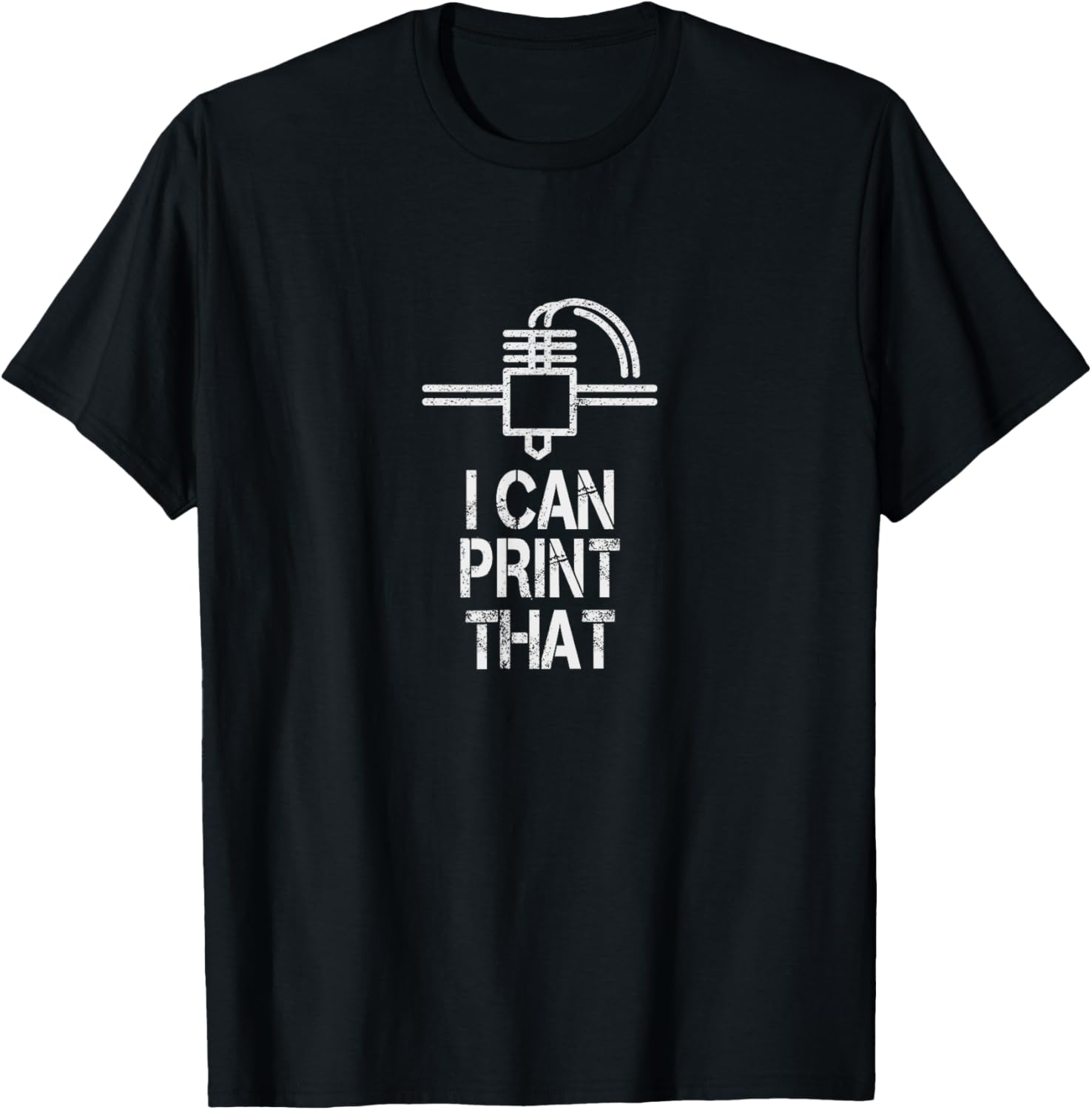 Funny Retro 3D Printer Machine Fun Geek Computer Science It
