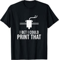 3D Printing Bet I Could Print That