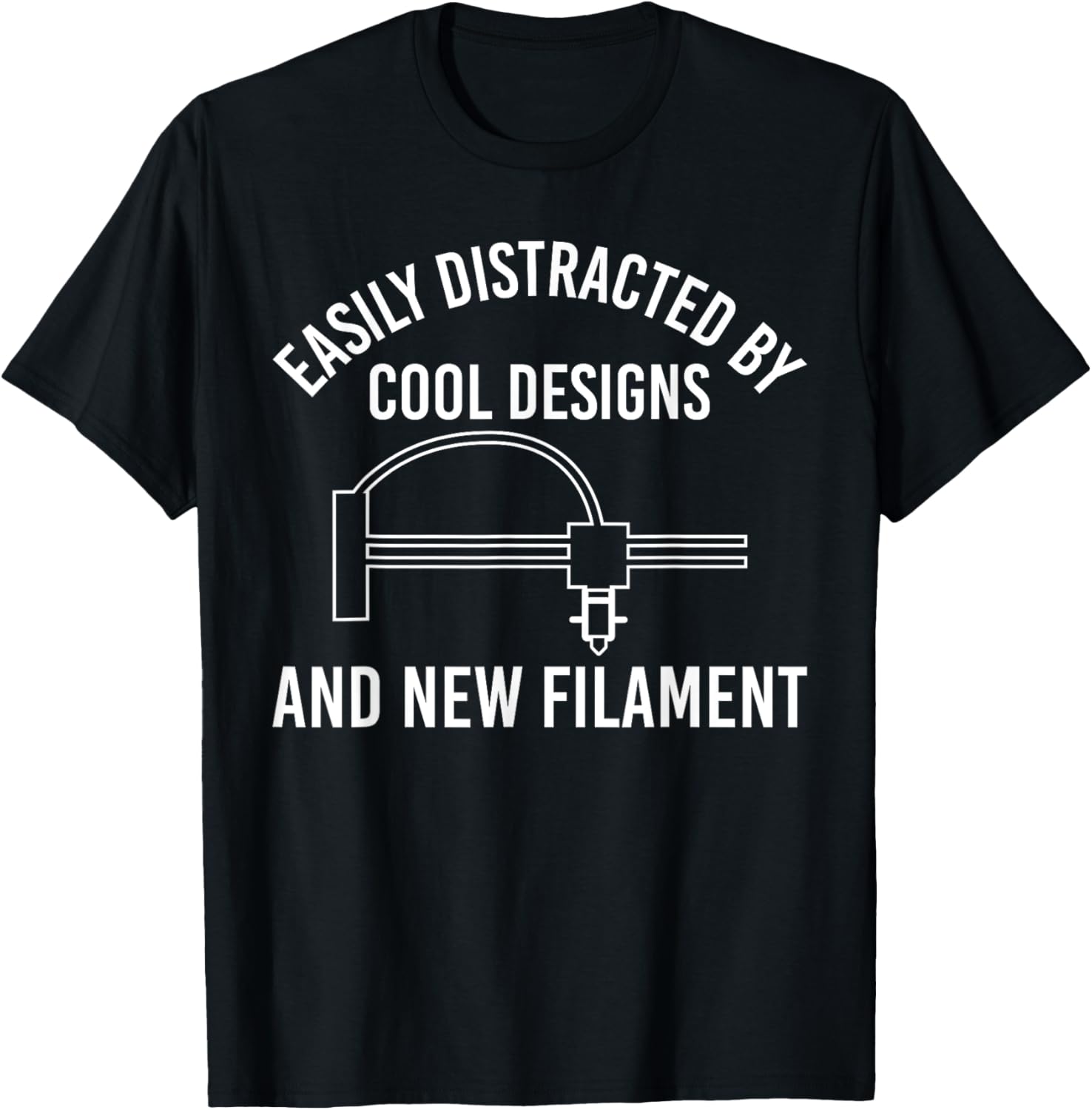 Easily Distracted By 3D Printer Printing