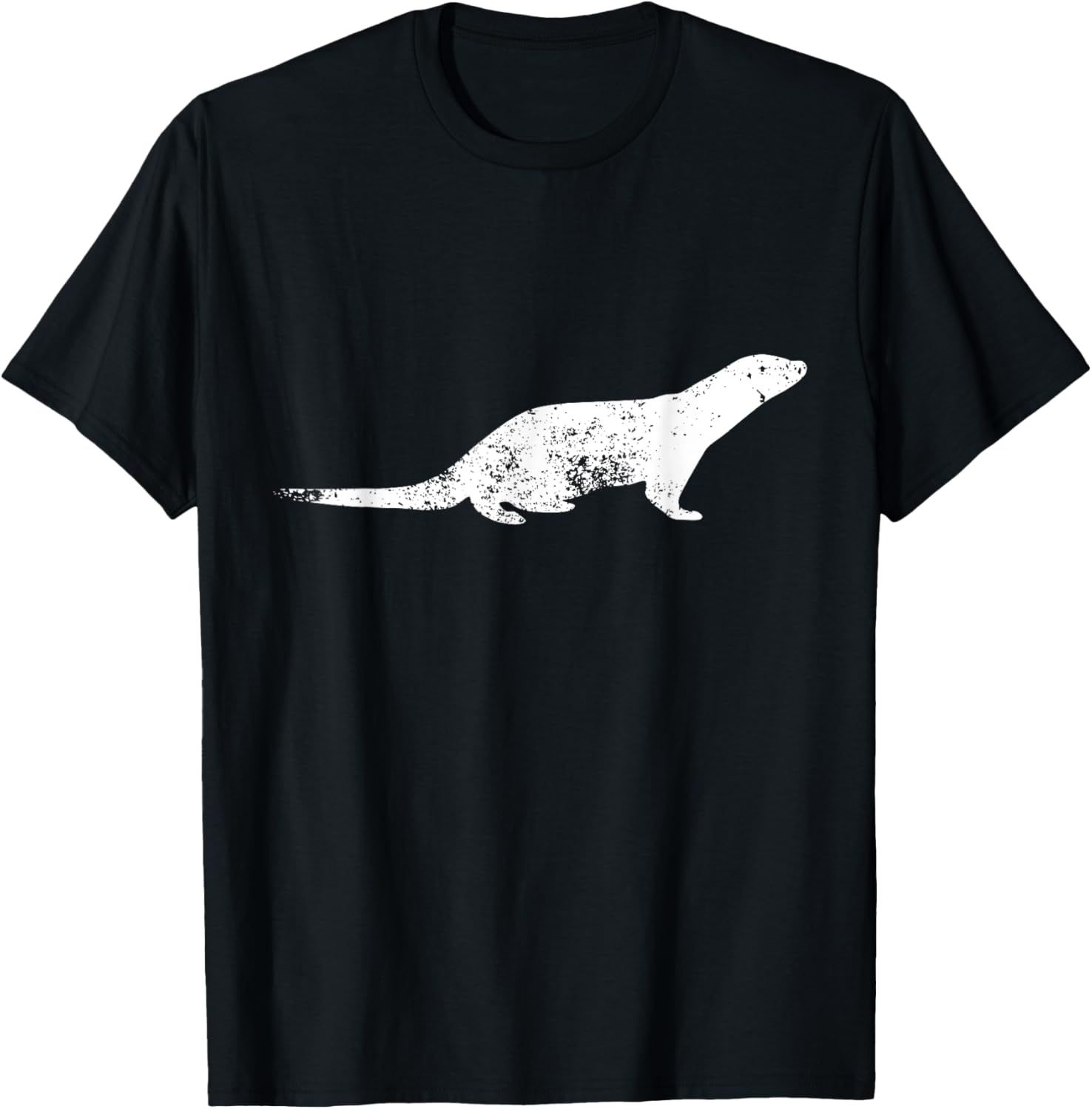 Grunge Sea Otter Print Vintage Sea Otter