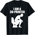 3D Printer Print Funny Saying Ich Bin Ein 3D Printer