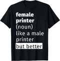 Female Printer Definition