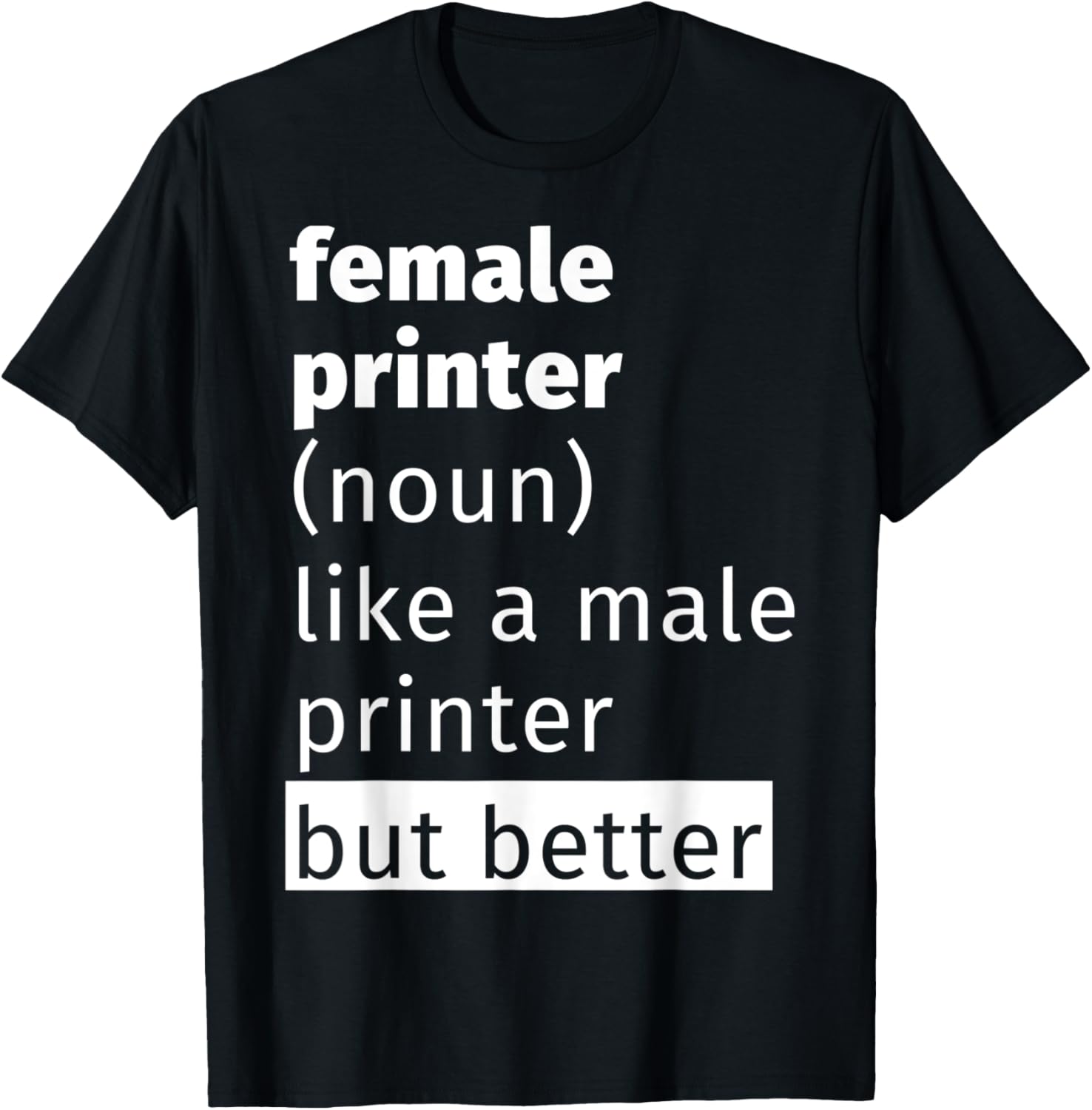 Female Printer Definition