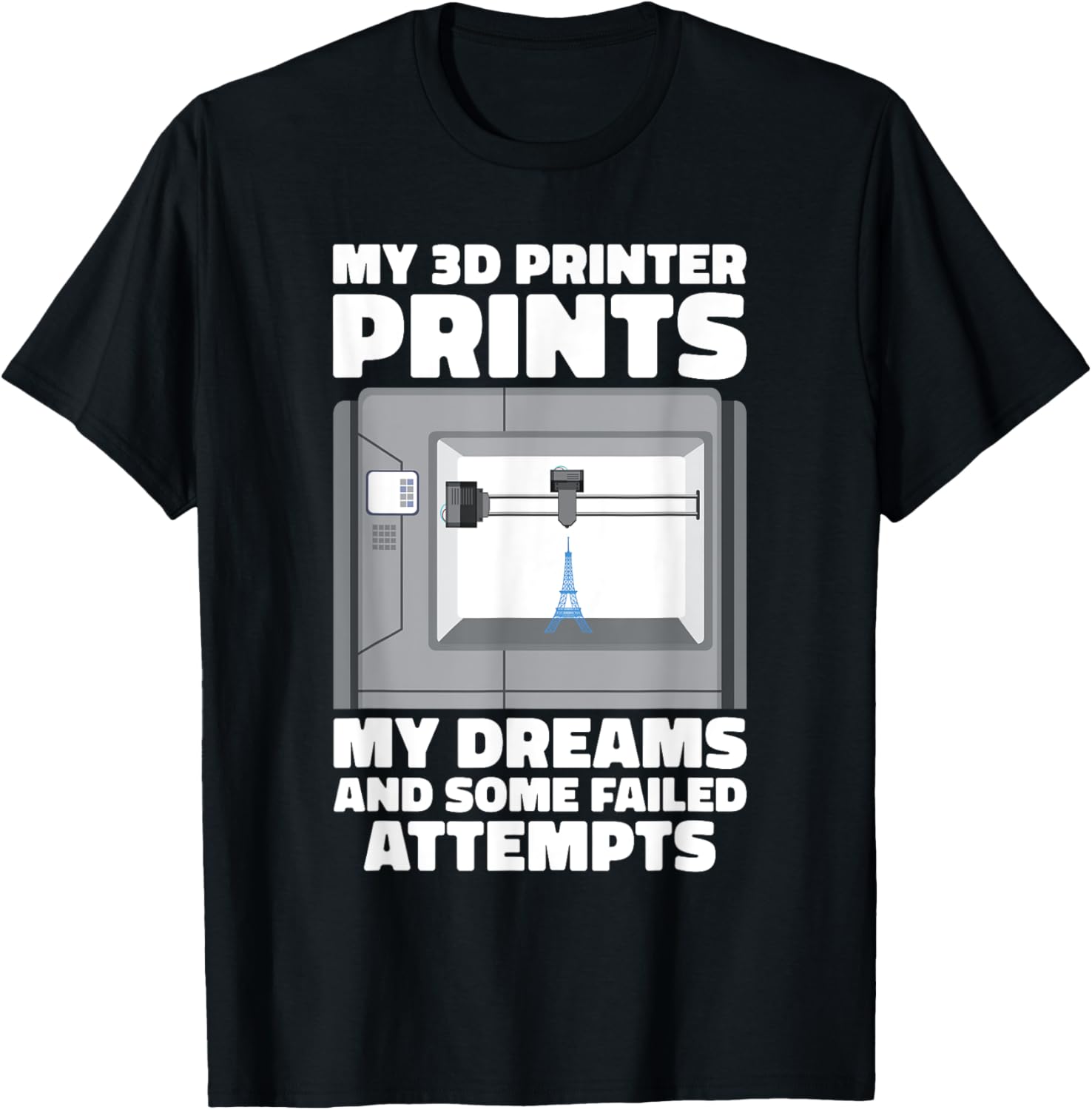 My Im 3D Printer Prints My Dreams Some Failed Attempts
