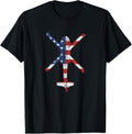Blackhawk American Flag Military Attack Helicopter Uh60
