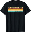 Screen Printer Funny Job Title Profession Birthday Worker