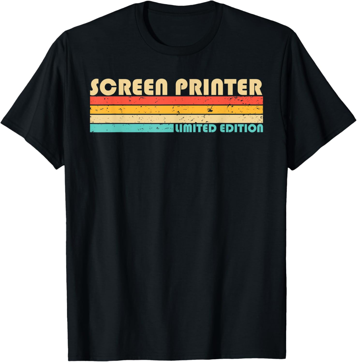 Screen Printer Funny Job Title Profession Birthday Worker