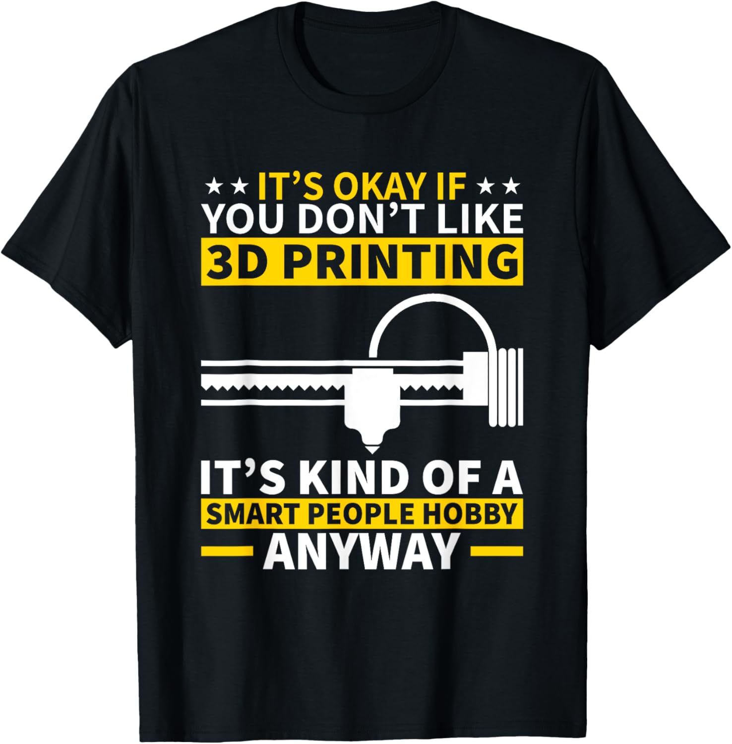 3D Printing Geek Saying Men Women 3D Printer Worker