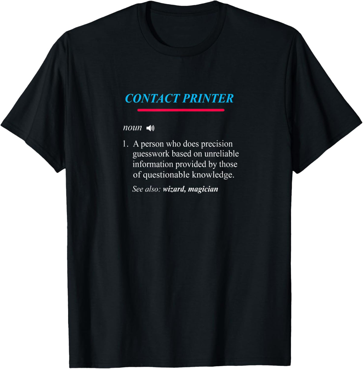 Contact Printer Definition