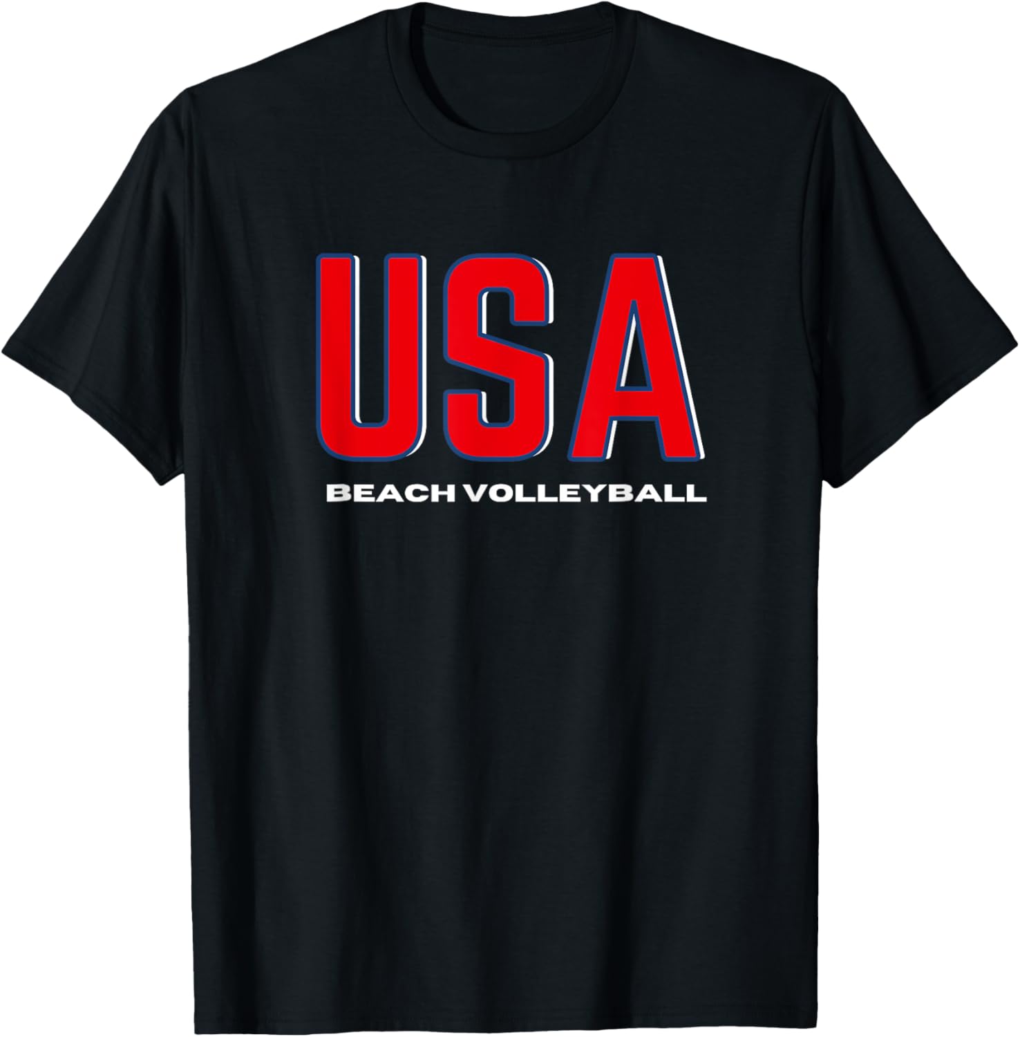 Beach Volleyball Usa Bold American Sportswear