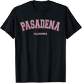 Pink Pasadena California Ca Varsity Style On Pasadena