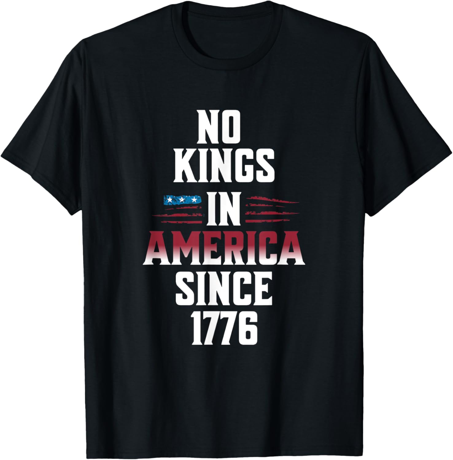 No Kings In America Since 1776 Usa Flag 4 Of July