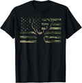 Deer Hunting American Flag Camo Hunter Men Boys Kids Women
