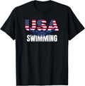 Usa Swimming Athlete Summer Us Swim Aquatic Sport Letters