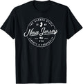 New Jersey T Shirt Us State Travel Vacation Shirts Nj Usa T
